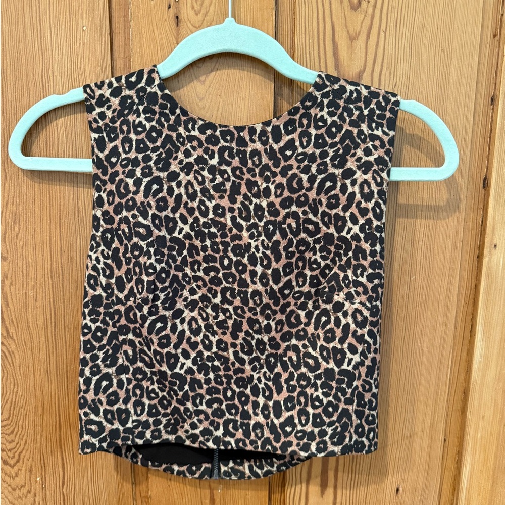 French Connection Cheetah Top